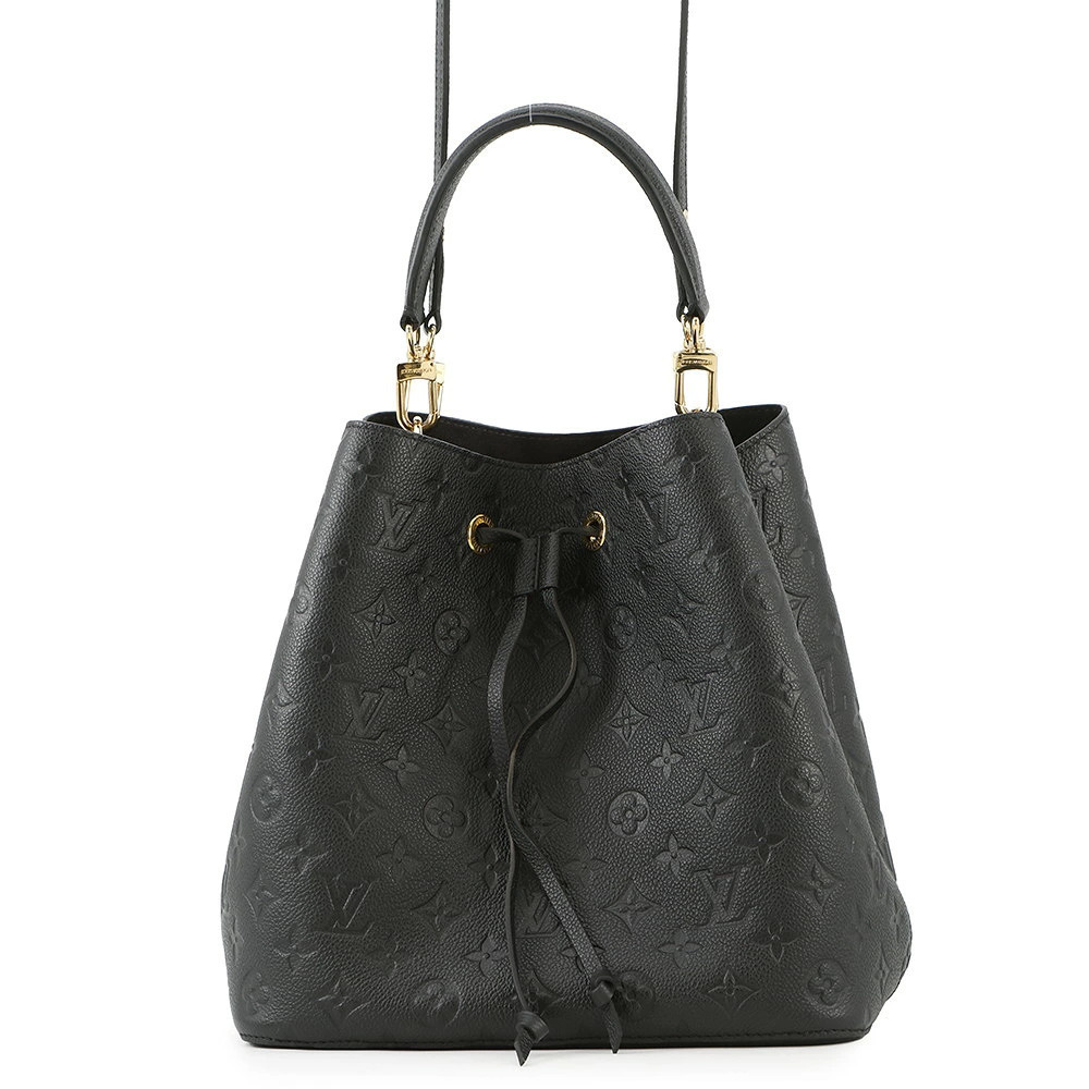 Louis Vuitton Monogram Empreinte Neo Noe 2way Shoulder Bag Black